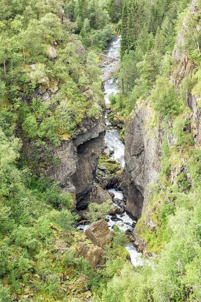 Rivier in geiranger — Stockfoto