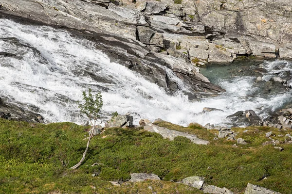 Trollstigen の川 — ストック写真