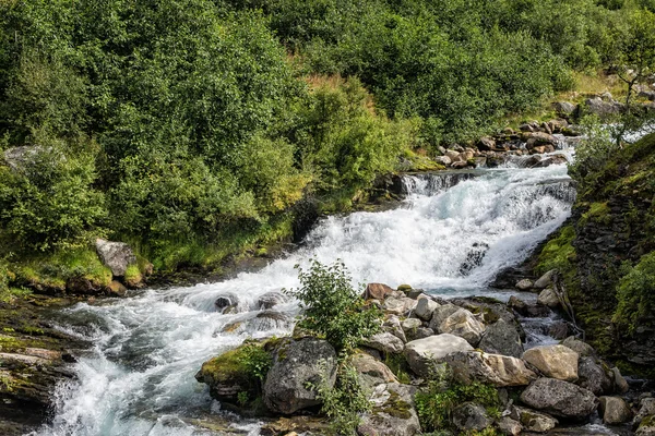 Fiume in Geiranger — Foto Stock