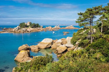 Atlas Okyanusu kıyılarında Brittany