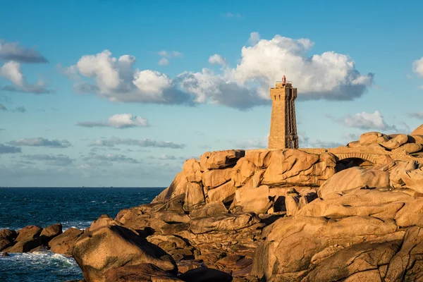 Atlantic ocean coast in Brittany — Stock Photo, Image