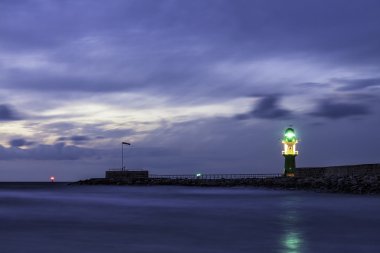 Warnemuende Mole geceleri