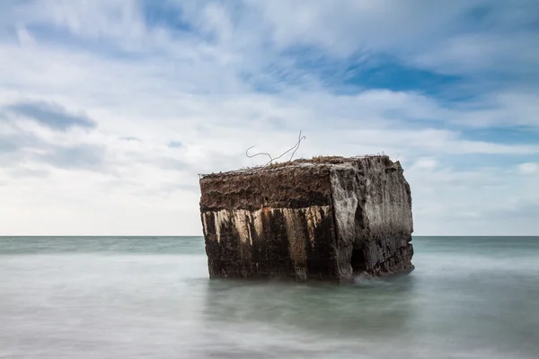 Bunker on the Baltic Sea — Stock Photo, Image