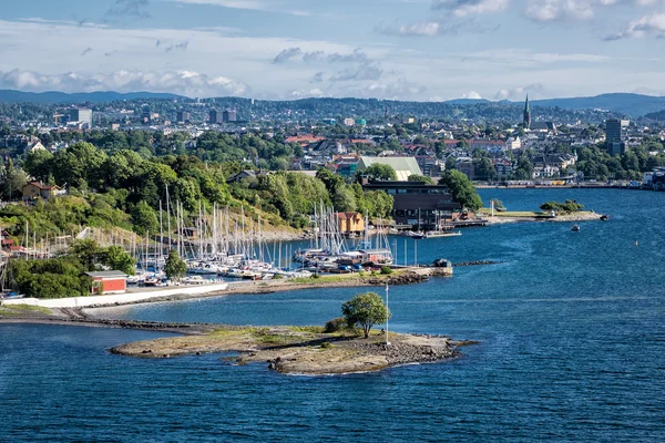 Vista a Oslo — Foto de Stock