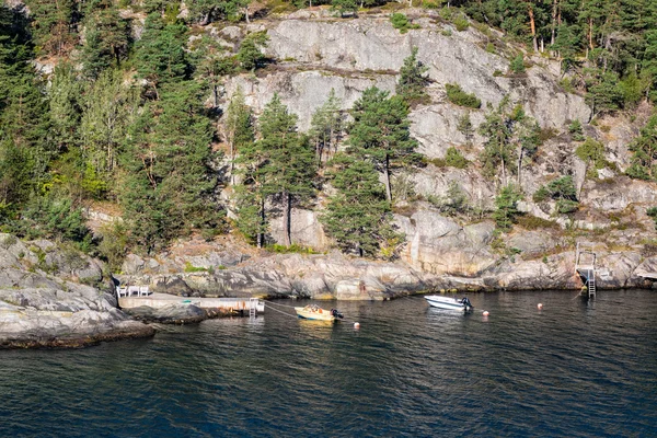 Paisagem no oslofjord — Fotografia de Stock