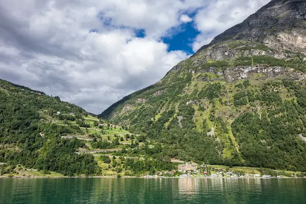 มุมมองของ Geirangerfjord — ภาพถ่ายสต็อก