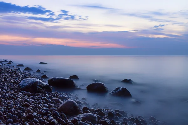 Pierres sur la mer baltique — Photo