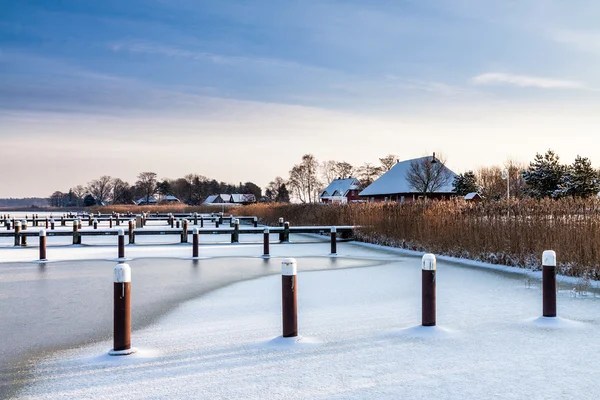 Invierno en Prerow — Foto de Stock