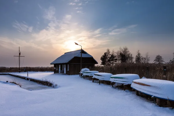 Port in Wiek — Stock Photo, Image