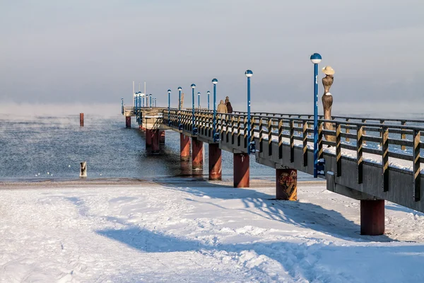 Jetty in Zingst — Stock Photo, Image