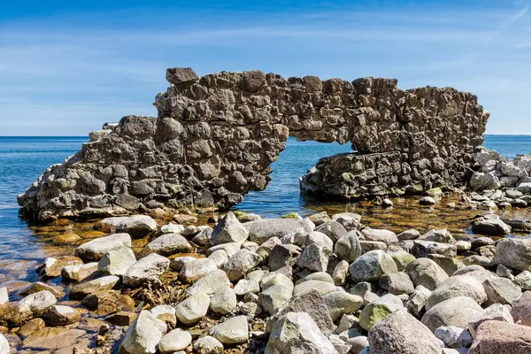 Costa do Mar Báltico em Sassnitz — Fotografia de Stock