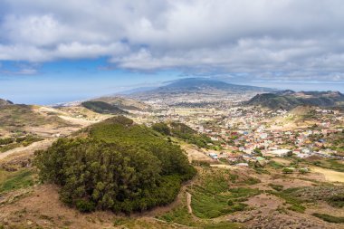 ada tenerife üzerinde manzara