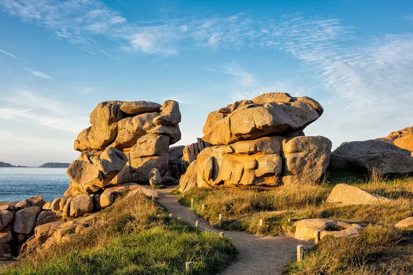 Brittany kayalar — Stok fotoğraf