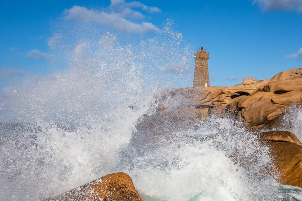 Atlas Okyanusu kıyılarında Brittany — Stok fotoğraf