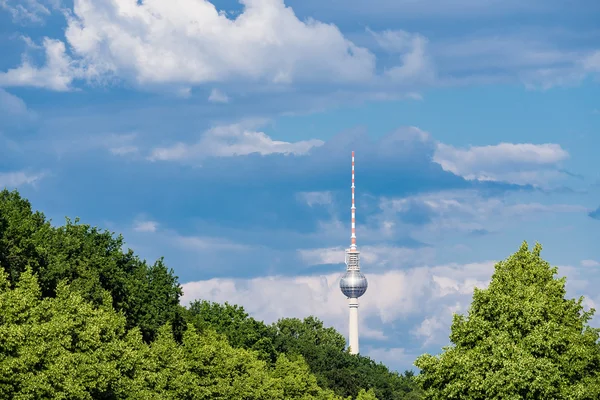 Television tower in Berlin — Stock Photo, Image