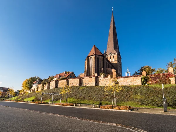 Kirche in Rostock — Stockfoto
