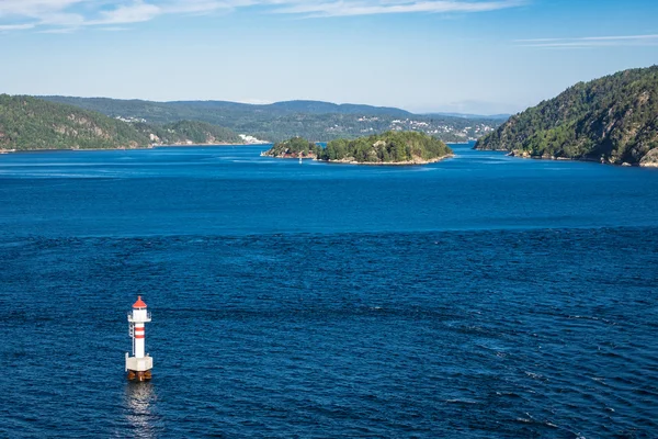 Lighthouse in the Oslofjord — Stock Photo, Image