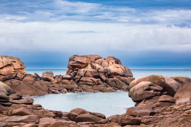 Atlas Okyanusu kıyılarında Brittany