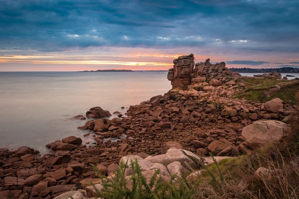 Atlantikküste in der Bretagne — Stockfoto