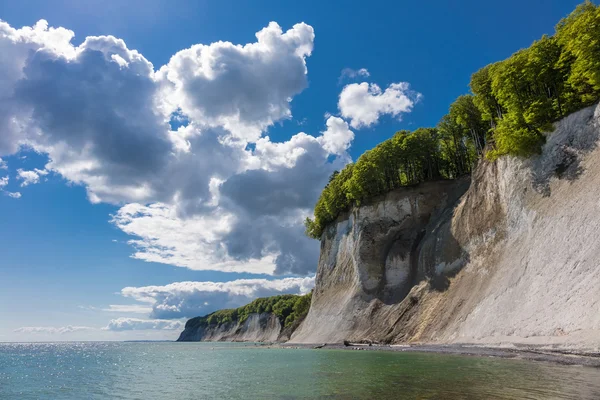 Křídovému útesu na ostrově Ruegen — Stock fotografie