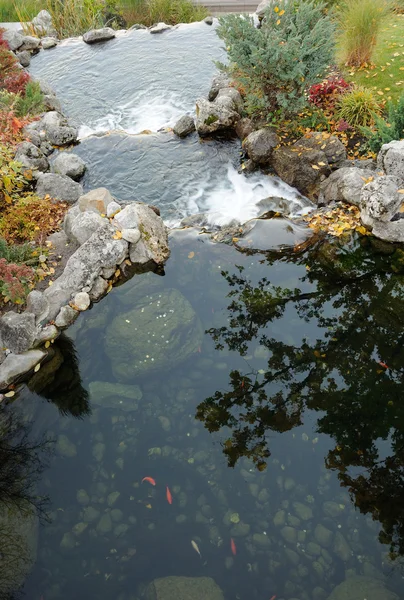 örnek akışı ile peyzaj