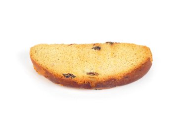 Rusk ile kuru üzüm yakın çekim