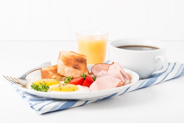 Eggs and Ham — Stock Photo, Image