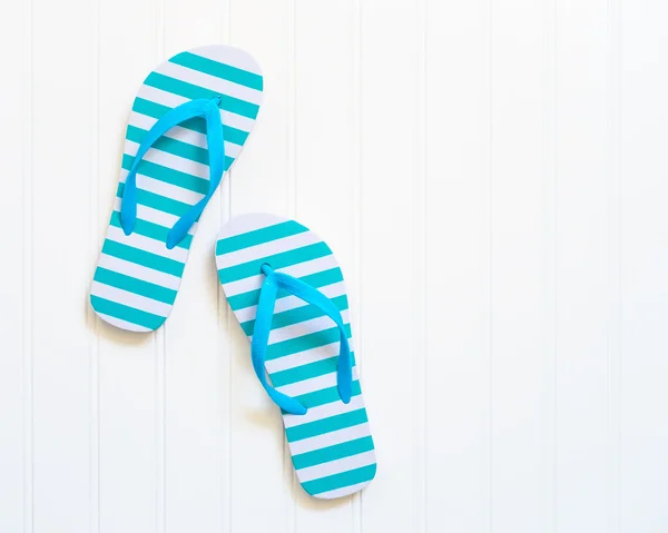 Strand slippers — Stockfoto