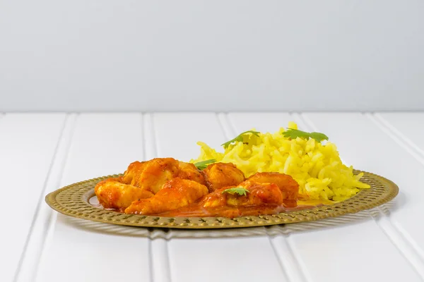 Indyjski Chicken Vindaloo — Zdjęcie stockowe