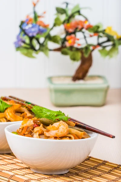 Pad Thai närbild — Stockfoto