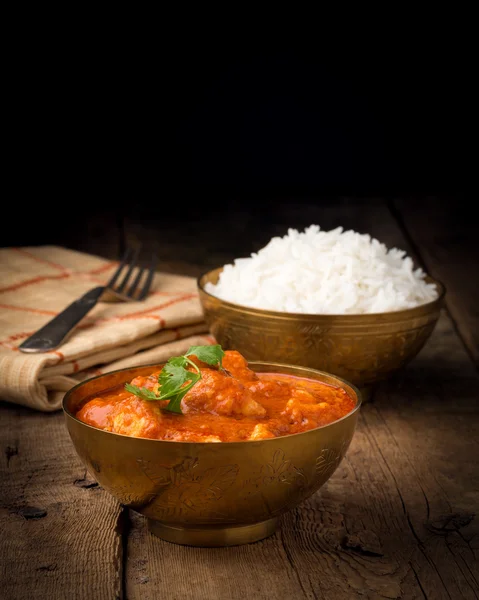 Butter Chicken Bowl — Stok Foto