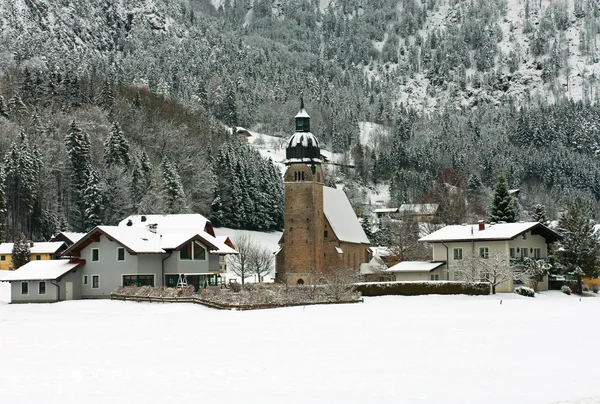 Österrikisk alpin scen — Stockfoto