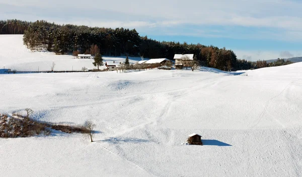 Vinter landskap, Italien — Stockfoto