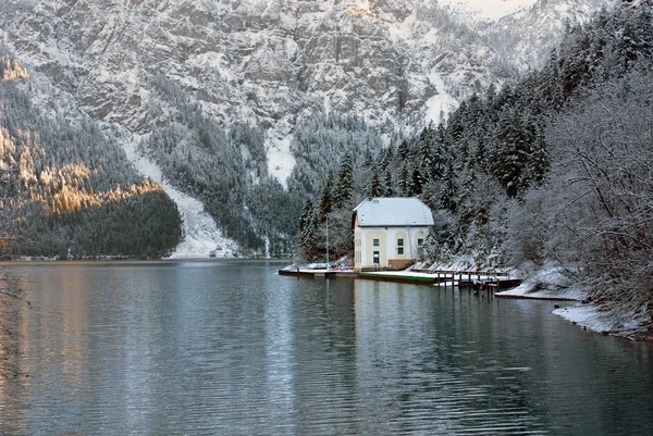 Cena de Inverno, Áustria — Fotografia de Stock