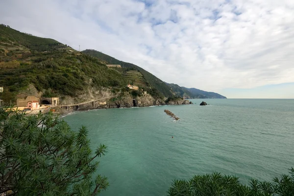 Mediterranean Coastline, Italy — Stock Photo, Image