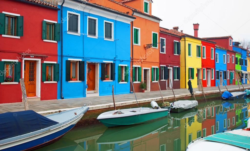 Colourful Houses, Burano, Italy