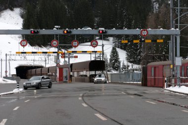 Vereina tünel, İsviçre