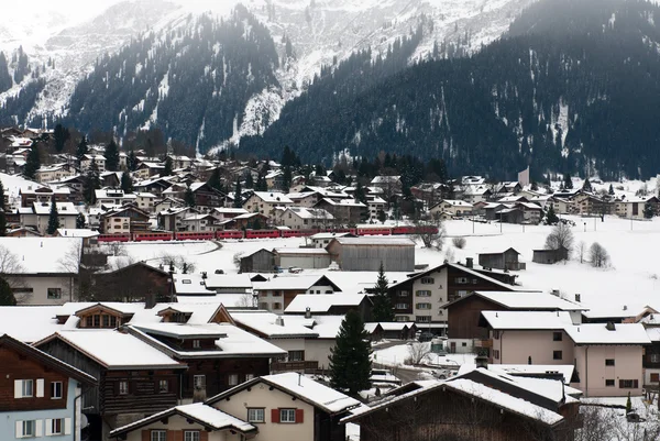 Scena alpina, Svizzera — Foto Stock