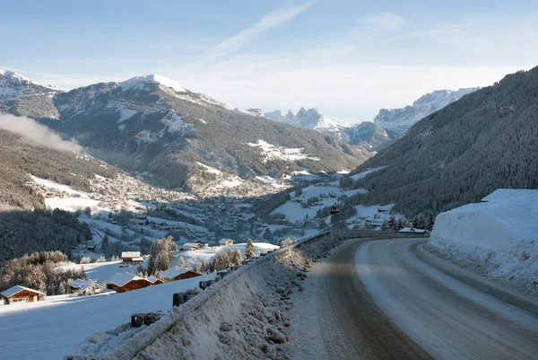 Ortisei, the Dolomites, Northern Italy — Stock Photo, Image