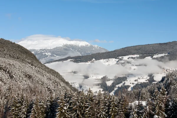 Alpejskie sceny, Dolomity, północnych Włoszech — Zdjęcie stockowe