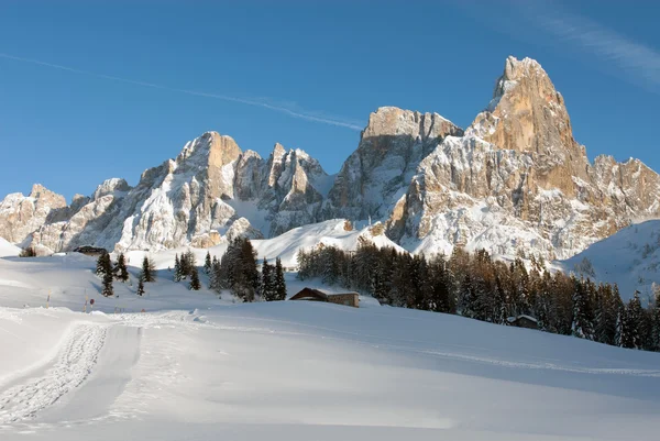 Dolomitach, w północnych Włoszech — Zdjęcie stockowe