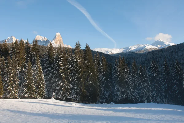 Dolomitach, w północnych Włoszech — Zdjęcie stockowe