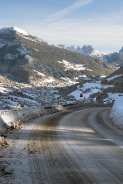 Ortisei, Dolomites, Kuzey İtalya