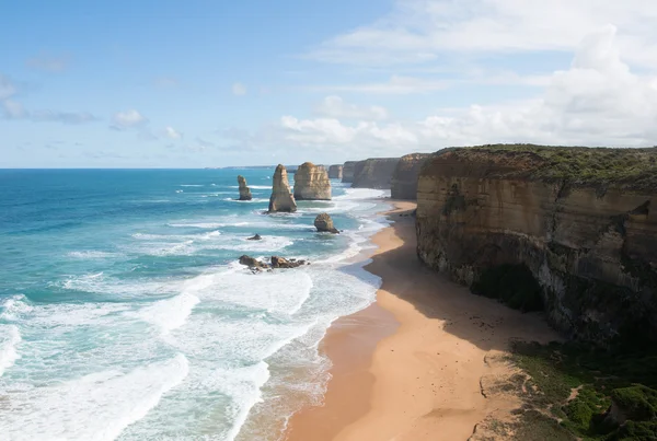 Dwunastu apostołów, Port Campbell National Park, Victoria, Australia — Zdjęcie stockowe