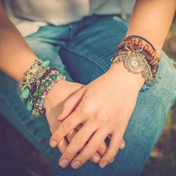 Fashion "Boho style" — Stock Photo, Image