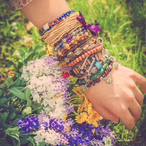 Fashion "Boho stilen" — Stockfoto