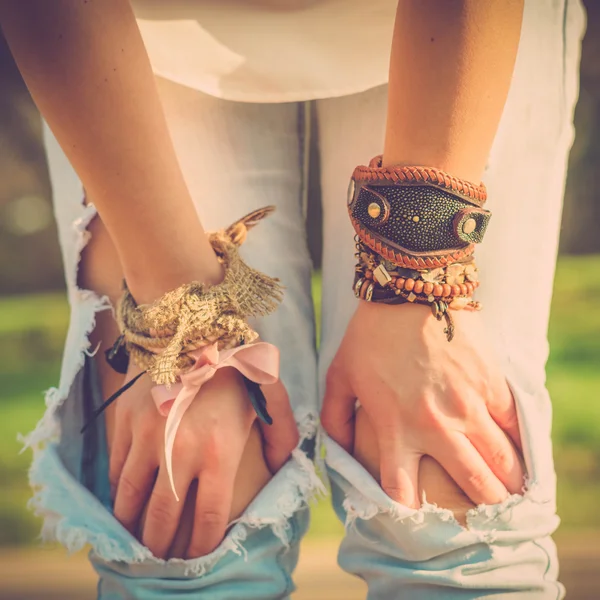 Fashion "Boho style" — Stock Photo, Image