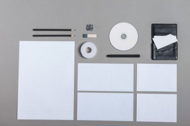 Kimlik marka için şablon.