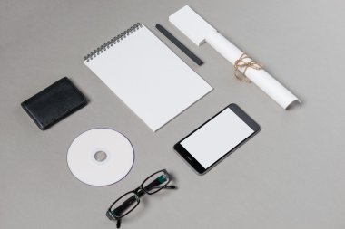 Kimlik marka için şablon.