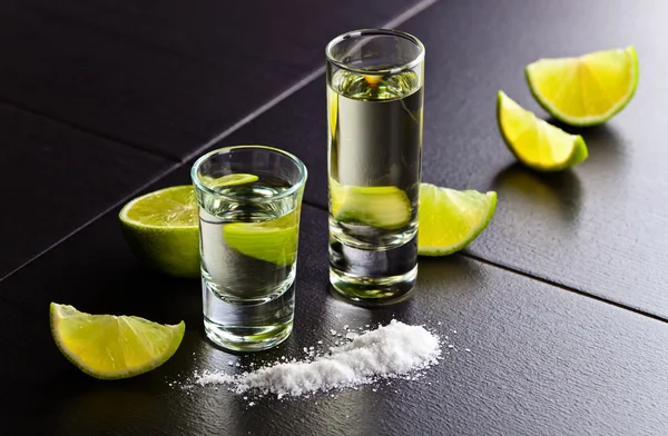 Tequila, lime e sale — Foto Stock